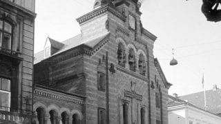 St. Alexander Nevsky church on Bredgade 53. Its interior and exterior demonstrate the same imperial splendor as St. Alexander Nevsky church in Jerusalem (1896) or Holy Trinity Cathedral's in Buenos Aires (1901)