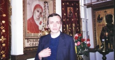 В храме Всех Скорбящих Радосте, г. Филадельфия, 7 дек. 1997