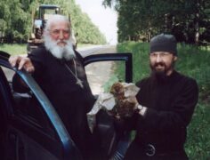 Archbishop Laurus traveling in Russia