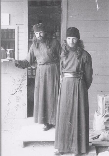 Metropolitan Laurus With Fr. Sergii (Romberg)