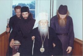 Metropolitan Laurus With Met. Anastassy and Fr. Nikodim
