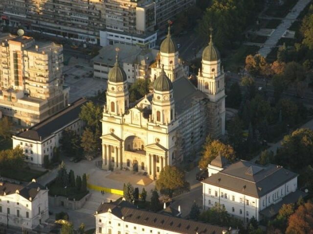 Metropolitan Cathedral of Iasi where Met. Visarion attended Seminary