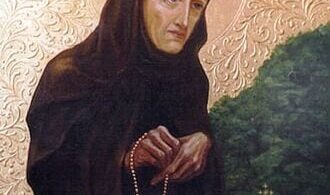 A recently canonized St. Dosipheos who struggled here in 18th cent.