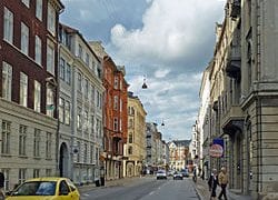 A contemporary view of Bredgade St.