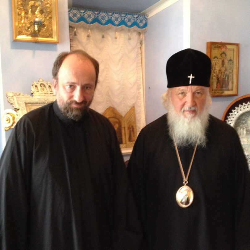 Deacon Andrei Psarev and Metropolitan Mark