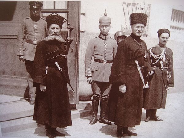 Гетман Украины П.П. Скоропадский. Киев 1918 г.