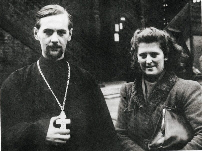 Отец Александр с супругой Ульяной Сергеевной