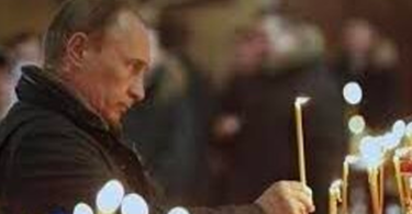 The Work on the “Textbook” Resumes Putin candle