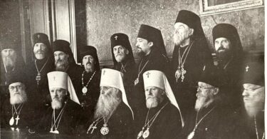 Moscow Bishop Council 1943 that elected Metropolitan Sergii a patriarch