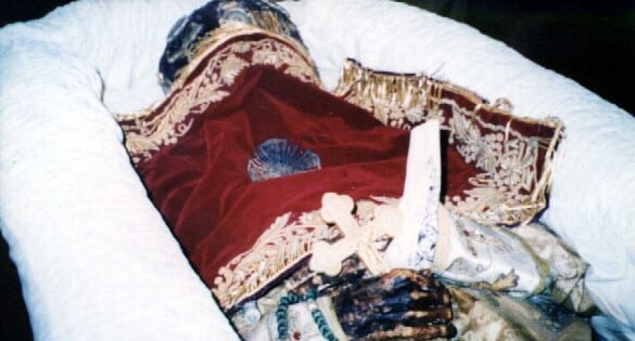 13 year after his death remains of Metropolitan Philaret were discovered uncorrupted