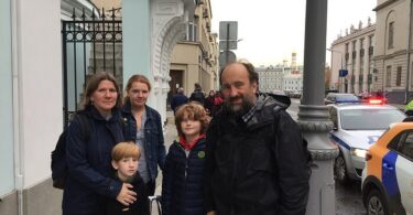 Deacon Andrei Psarev With the family