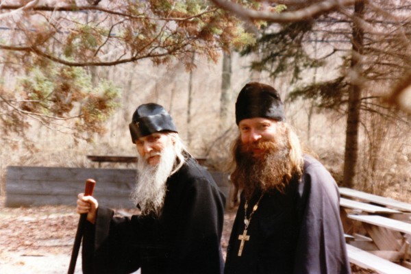 Metropolitan Philaret with Priest Constantine Feodorov