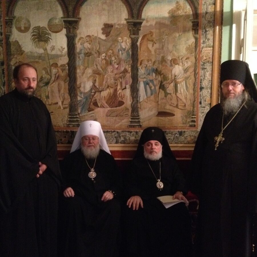 Metropolitan Hilarion, Archb. Gabriel and Archim