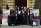 An Intellectual Feast in Serbia Conference's participants with Bishop Basil at the palace of metropolitants of Karlovci