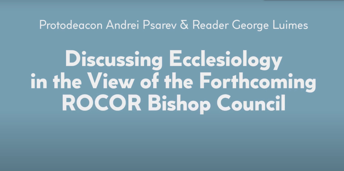 Conversation About the Forthcoming Bishop Council