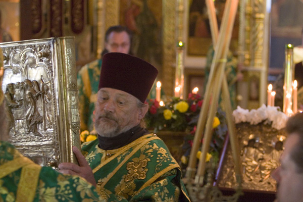 The Liturgy of the Day of Pentecost in Holy Trinity Monastery