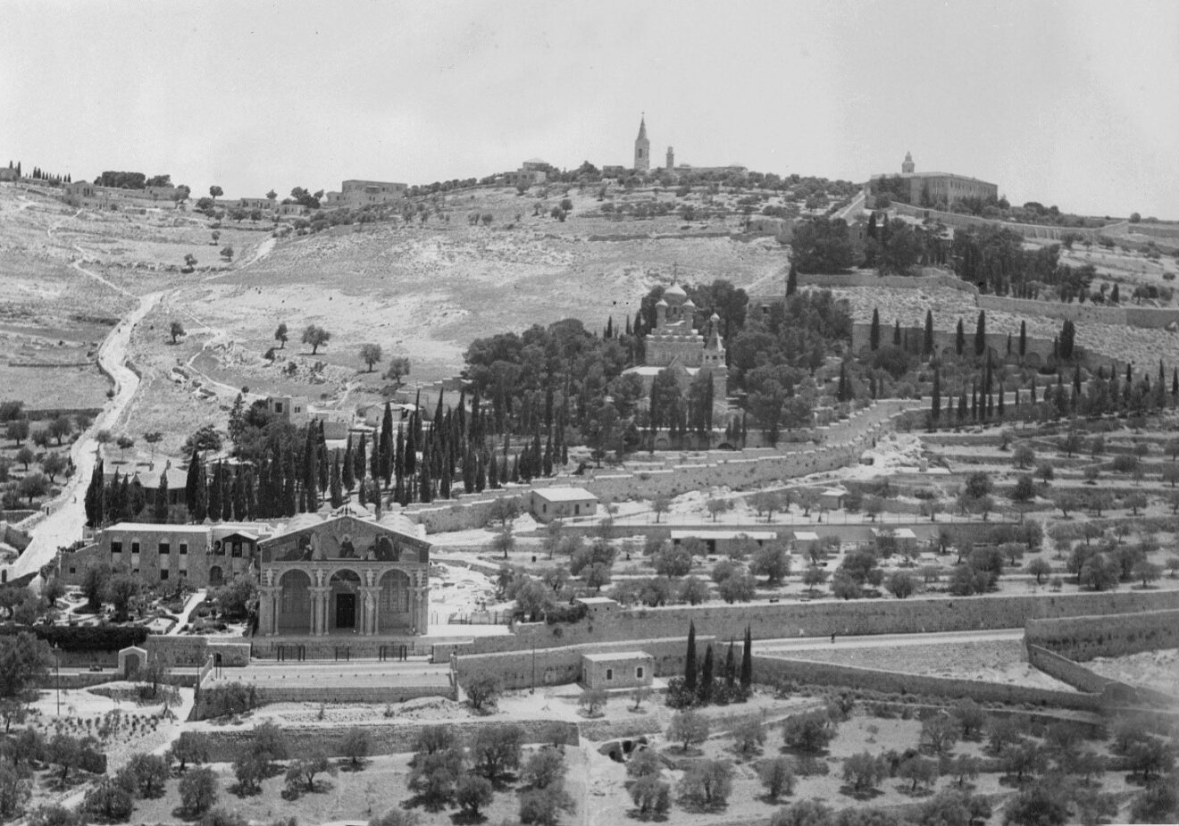 Archimandrite Nicholas (Gibbes) in Jerusalem